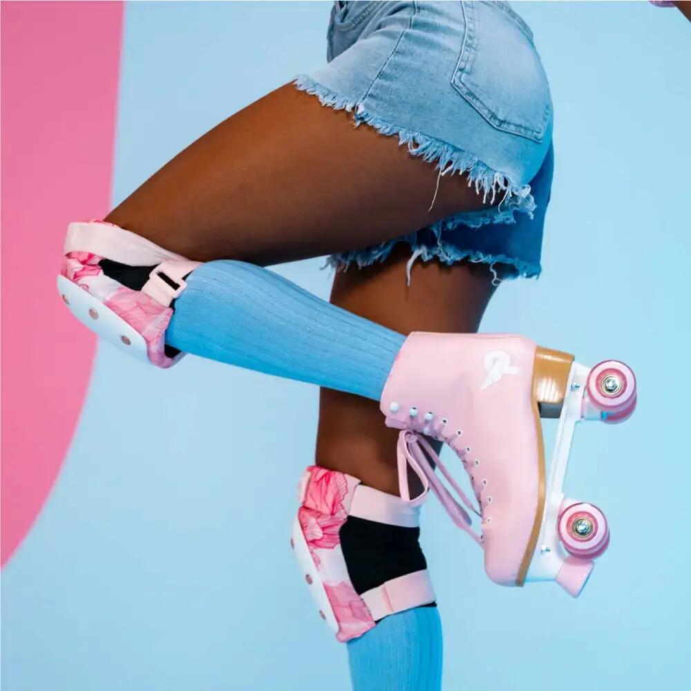 Patine cu rotile ajustabile Prettyfly marime 35-38 Pink 3/3