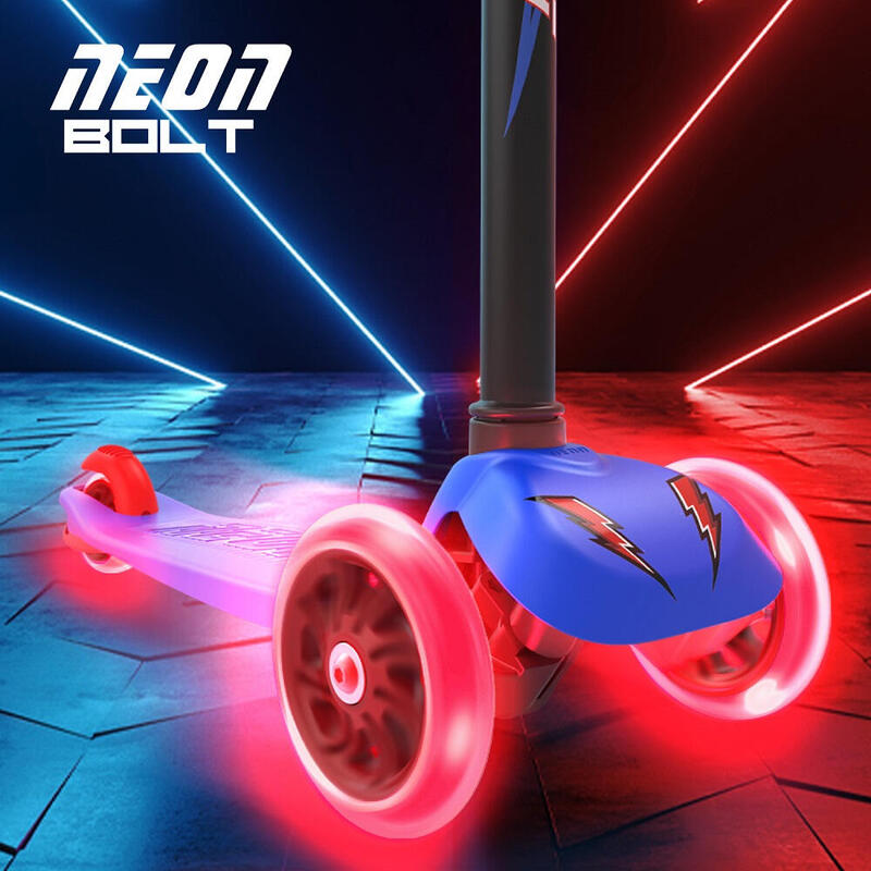 Trotineta cu 3 roti Neon Bolt Blue