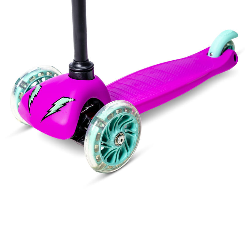 Trotineta cu 3 roti Neon Bolt Pink