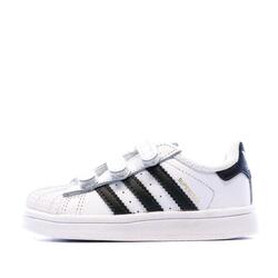 Superstar baskets blanches bébé adidas