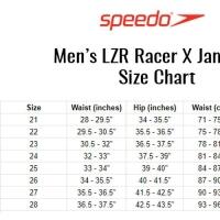 Speedo LZR Racer X High Waisted Jammer - Orange 3/3
