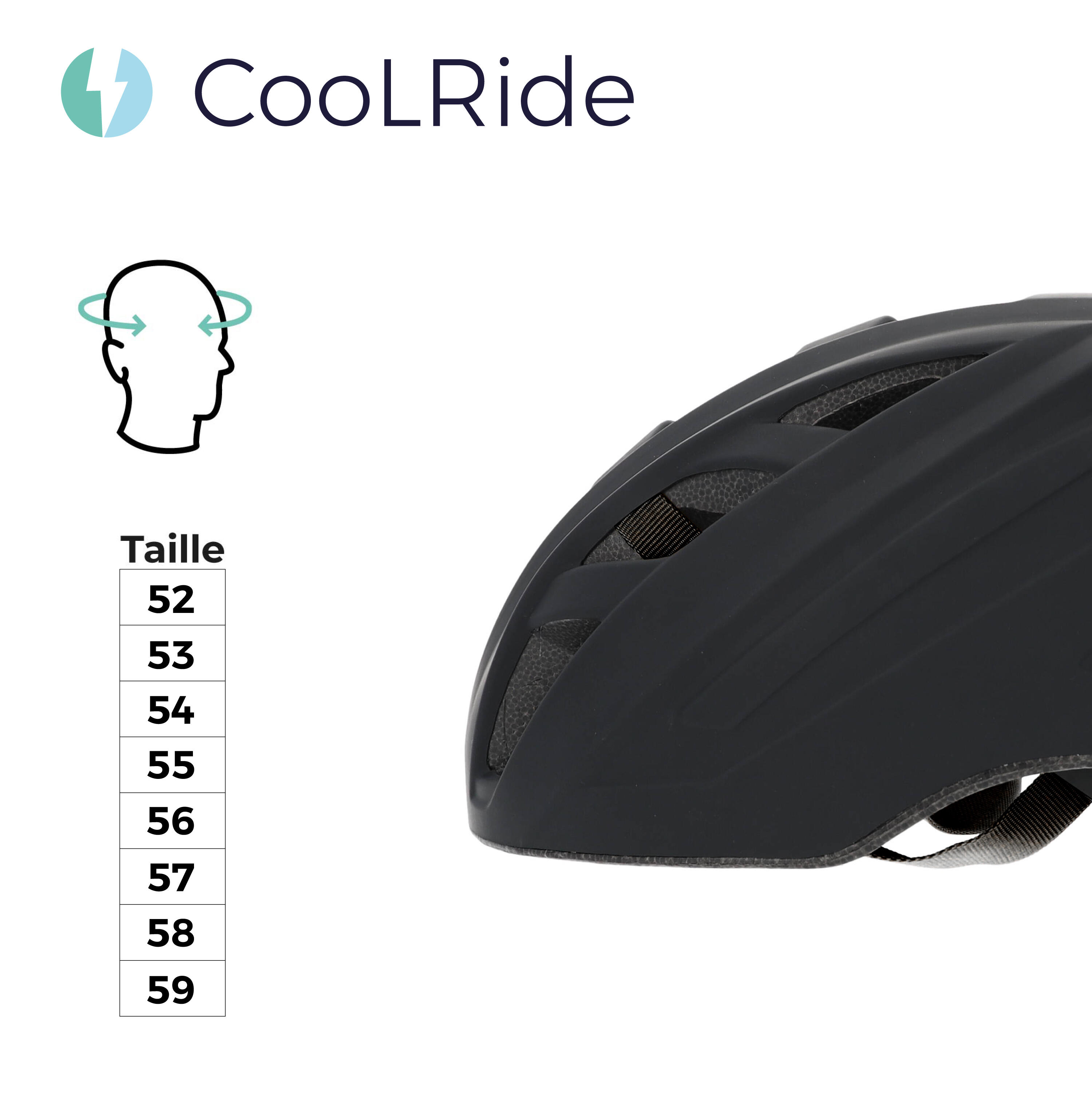 Casque Junior T52-59 HEADLOCK CooLRide 2/7