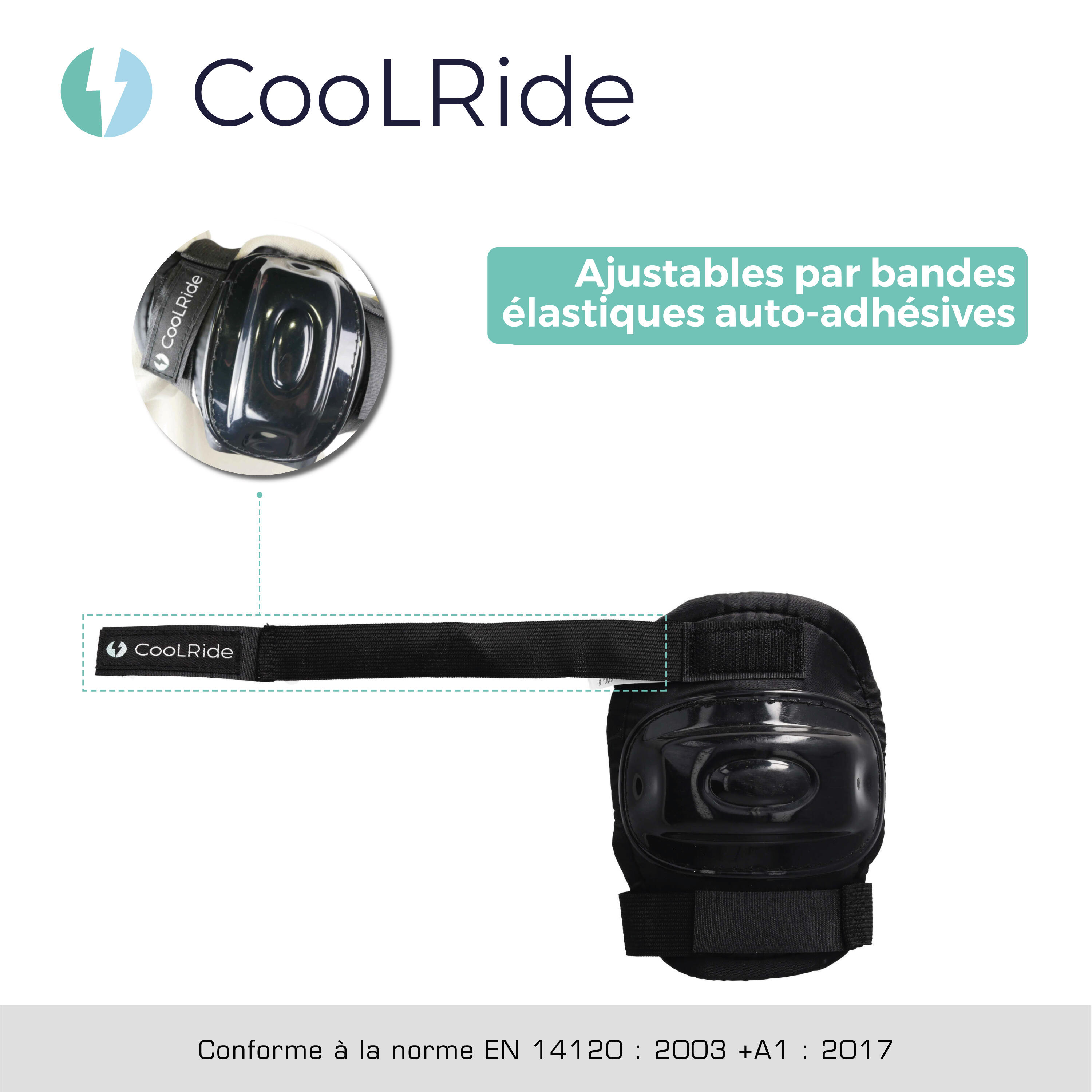 Kit de protection trottinette, skateboard CooLRide 3/5