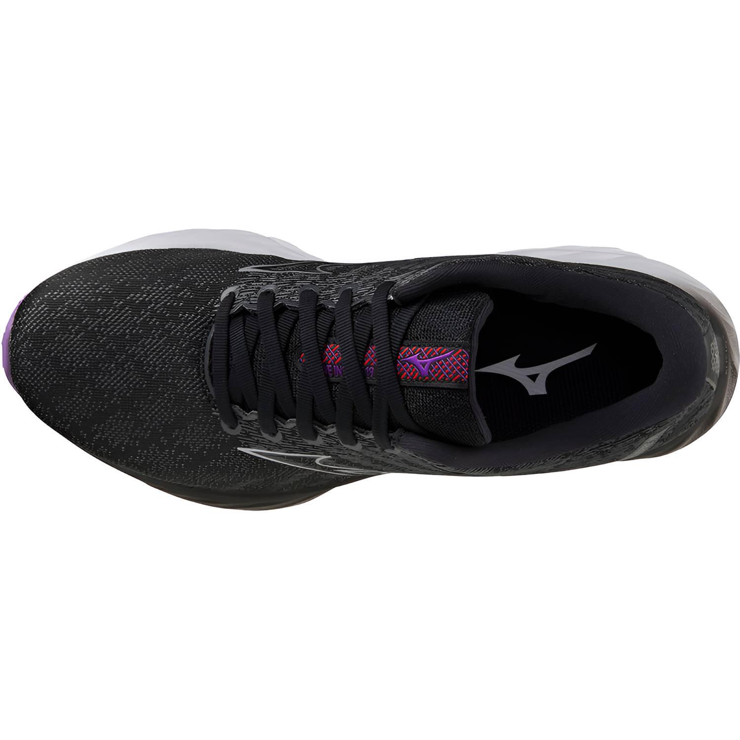 Buty do biegania damskie Mizuno Wave Inspire 19 black/ silver/ bitsweet 3/7