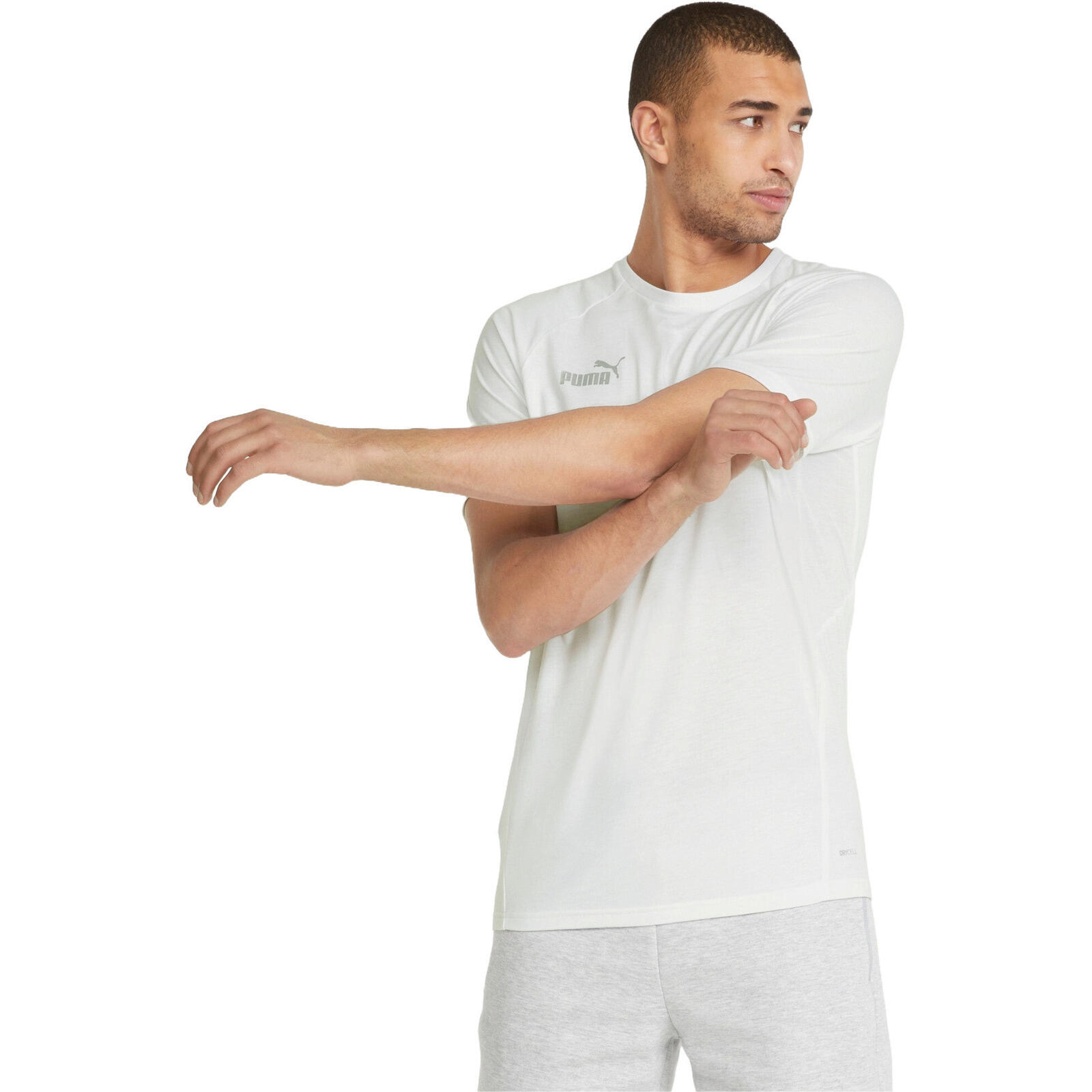 T-shirt Puma Teamfinal Casuals Tee, Wit, Mannen 1/6
