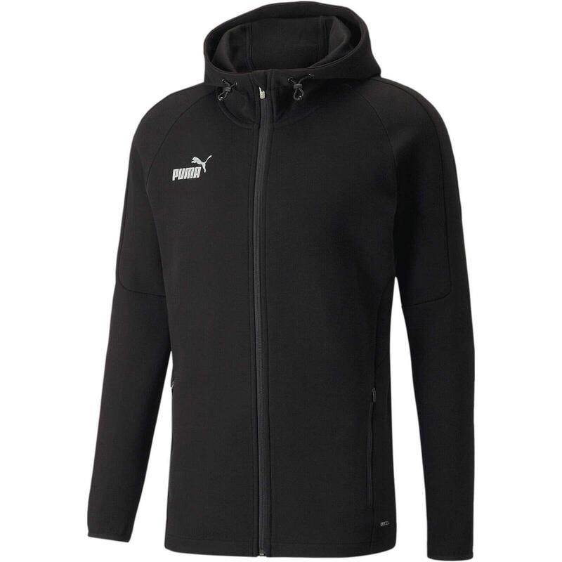 Capot Puma Teamfinal Casuals Hooded Jkt, Noir, Hommes