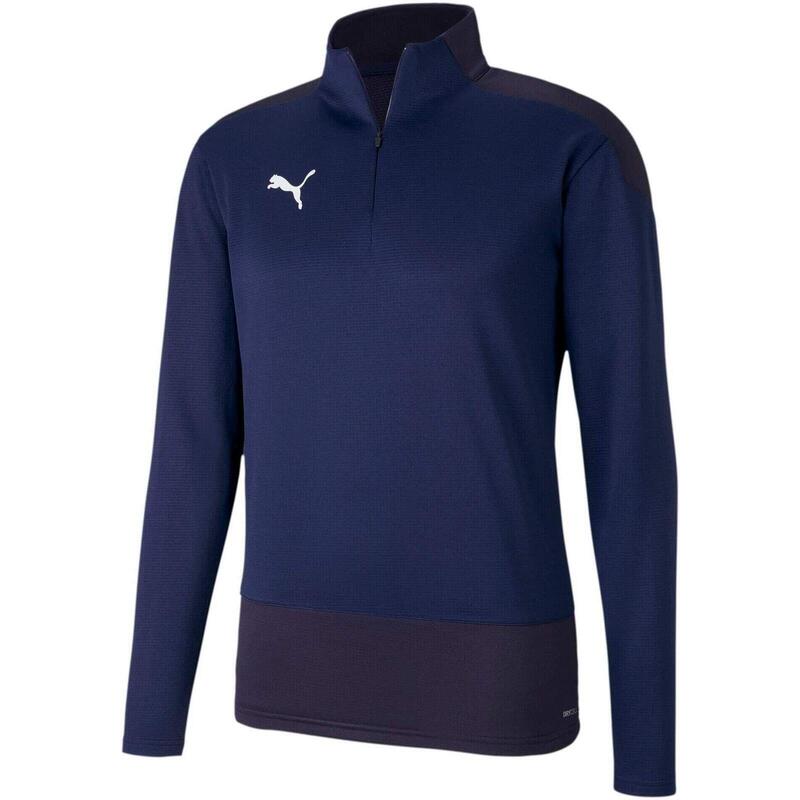 Chaqueta Puma Teamgoal 23 Training 14 Zip Top, Azul, Hombre