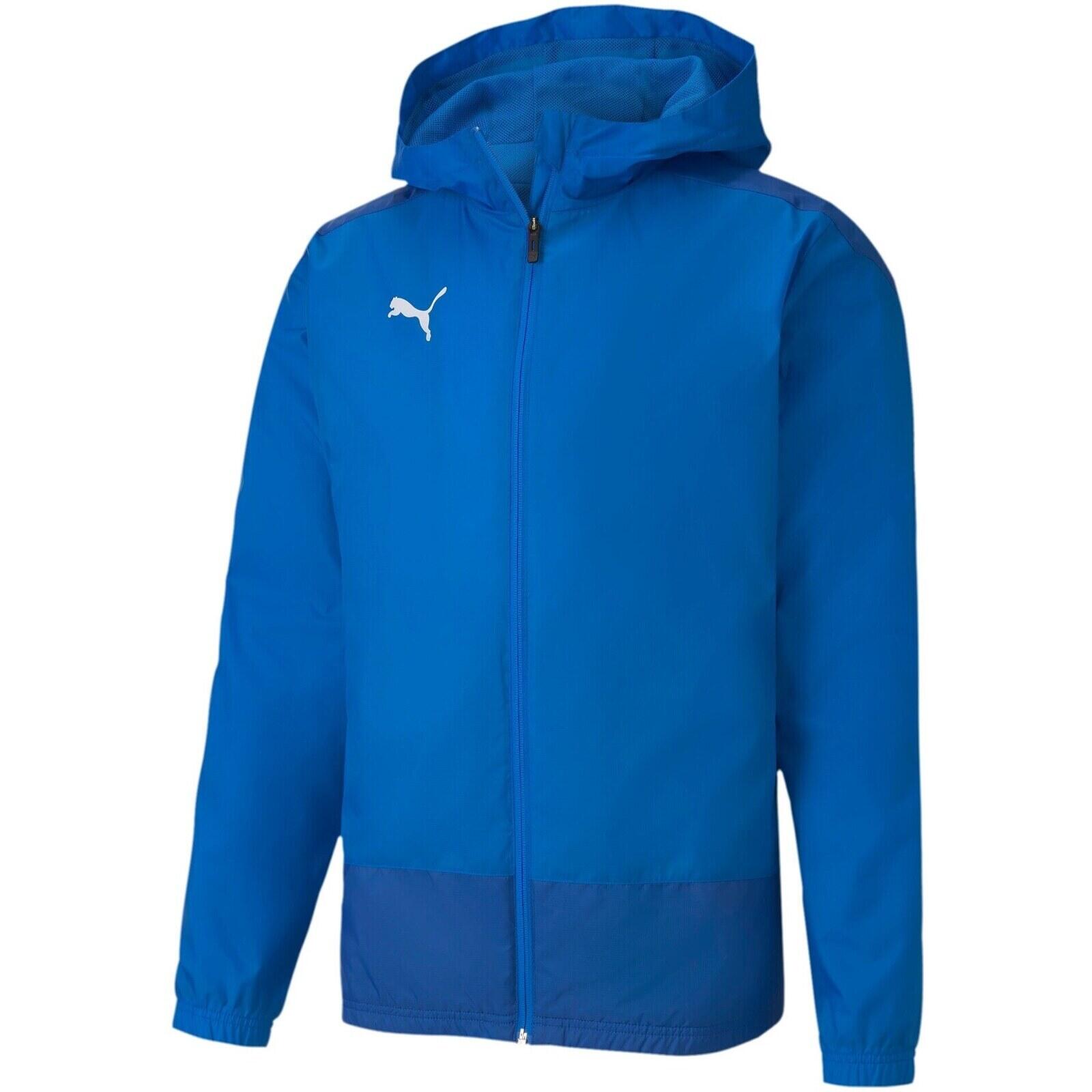 Veste Puma Teamgoal 23 Training Rain Jacket, Bleu, Hommes 3/3