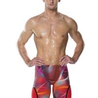 Speedo LZR Racer X High Waisted Jammer Red 1/4