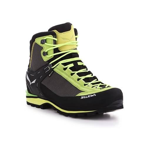 Salewa - Chaussures Randonnée Hommes Salewa Ms Crow Gtx - Chaussures De Sport - Jaune|noir - 37 - Decathlon