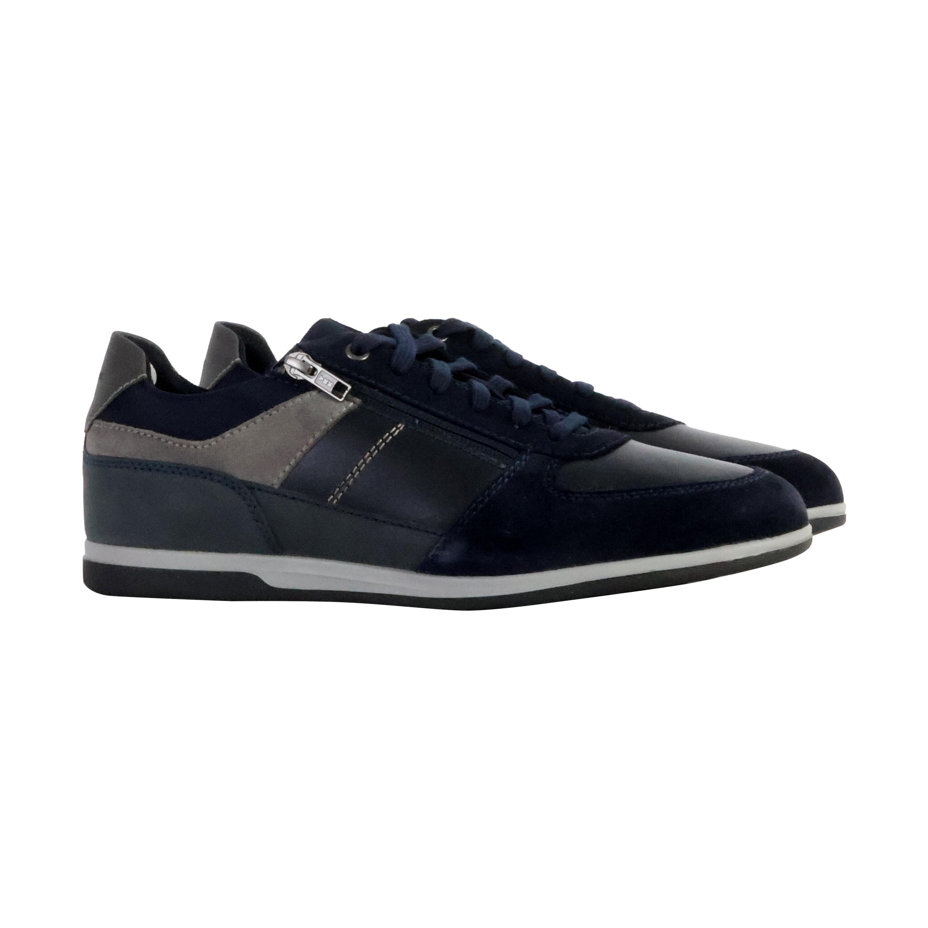 Basket Basse Cuir Geox Renan Suede - Homme 3/6