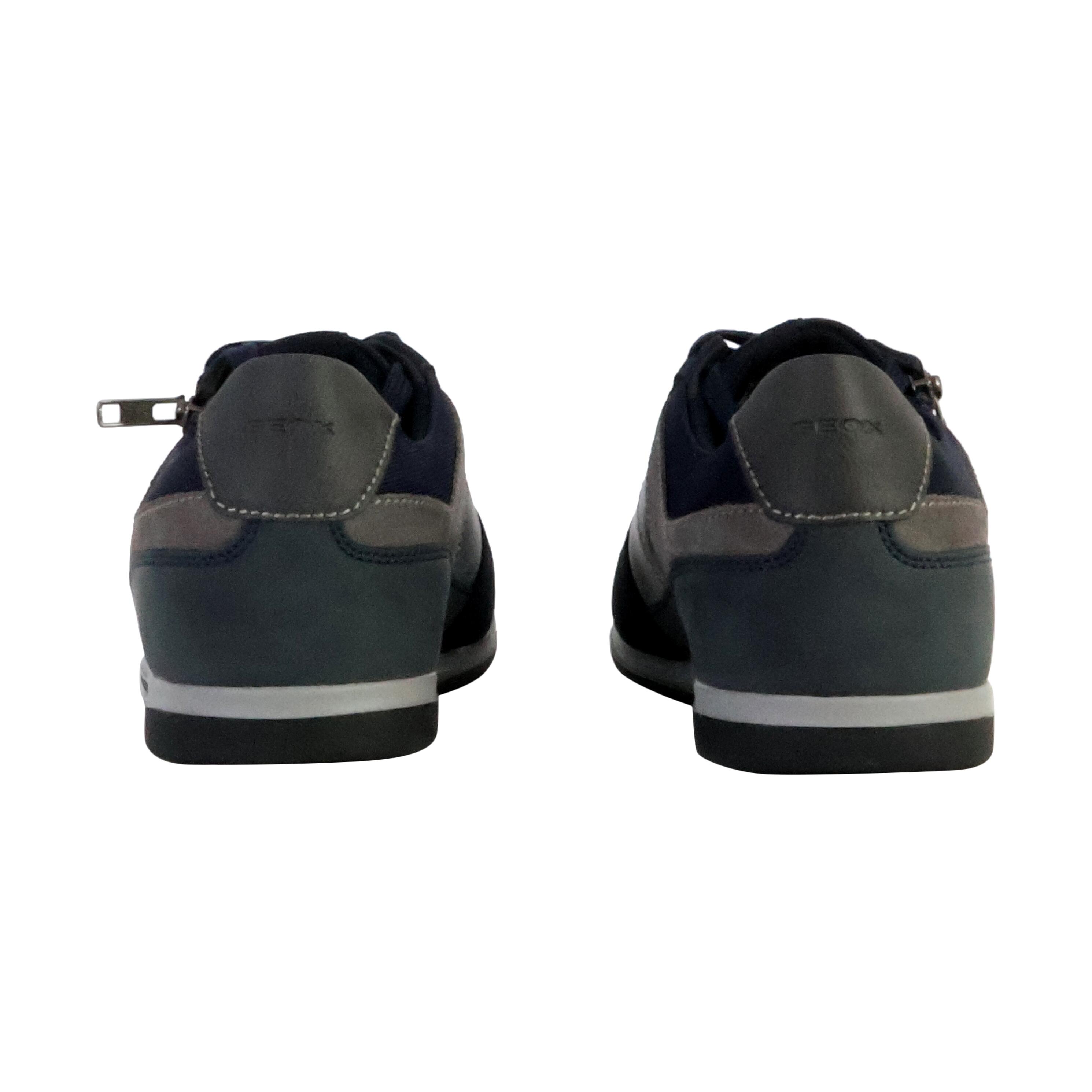 Basket Basse Cuir Geox Renan Suede - Homme 4/6