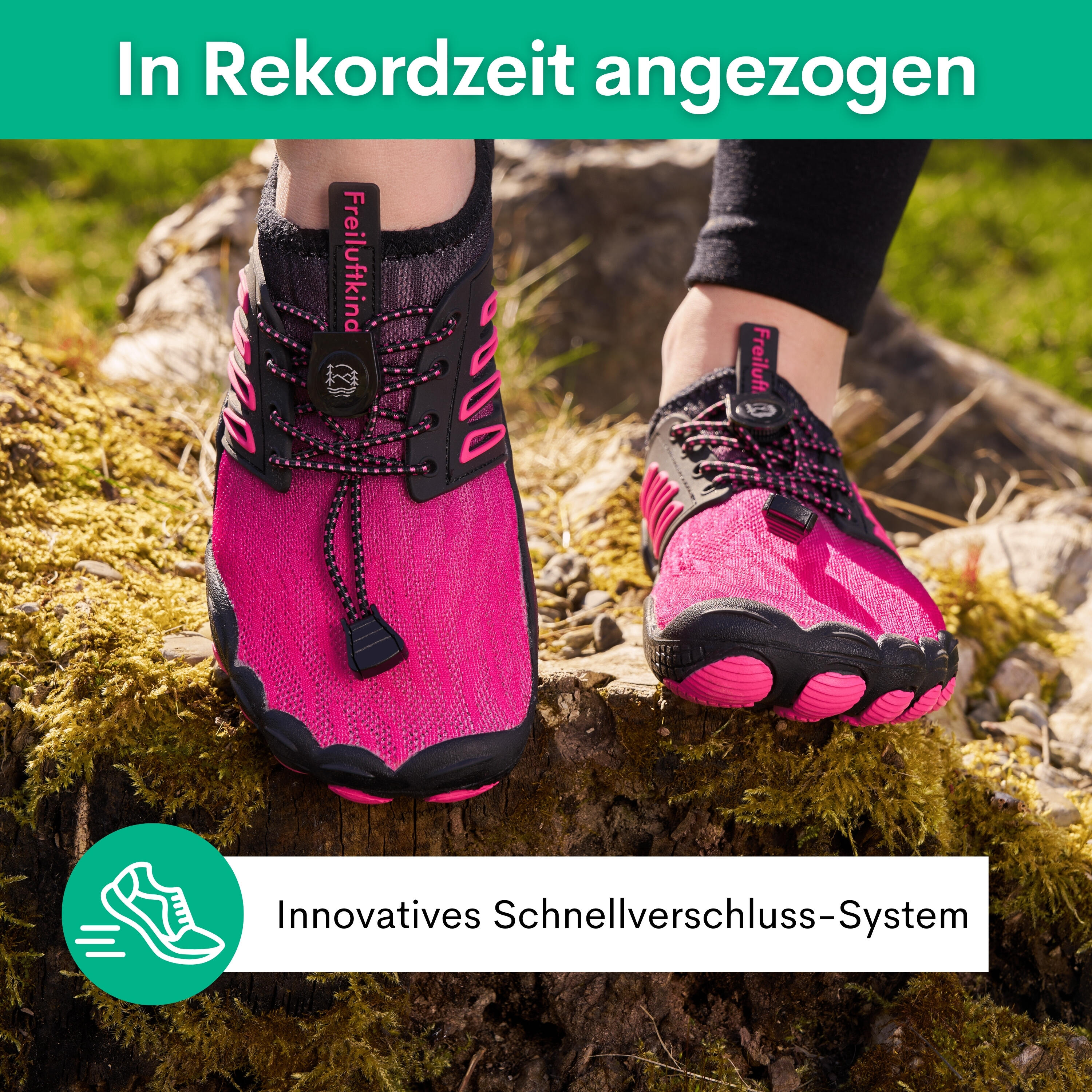 FREILUFTKIND Tokai rutschfeste Barfußschuhe Unisex 5/7
