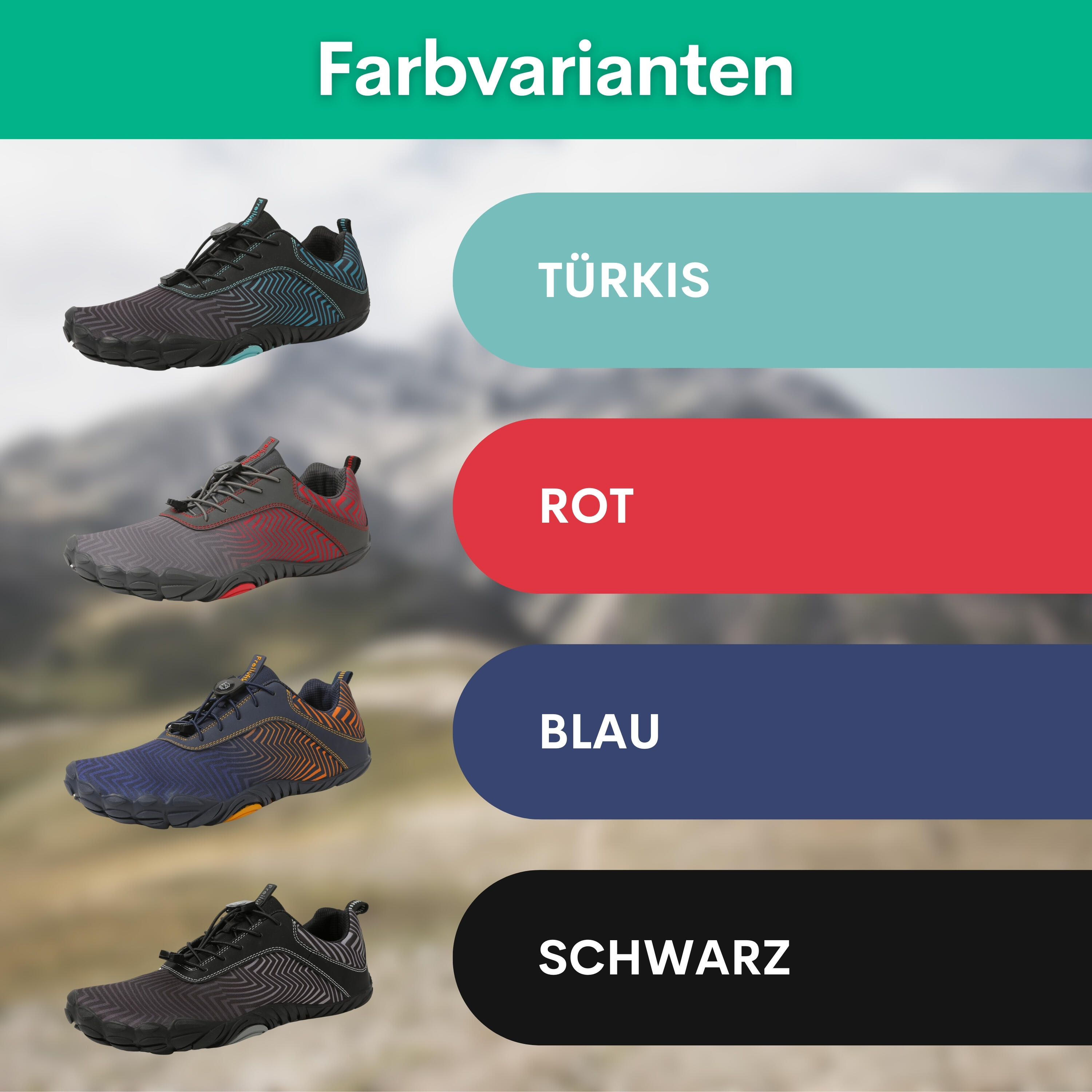 FREILUFTKIND Overland gefütterte Barfußschuhe Unisex 7/7