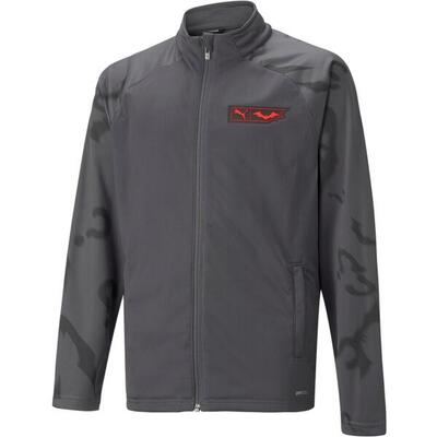 Jasje puma x batman training jacket jr, grijs, kinderen