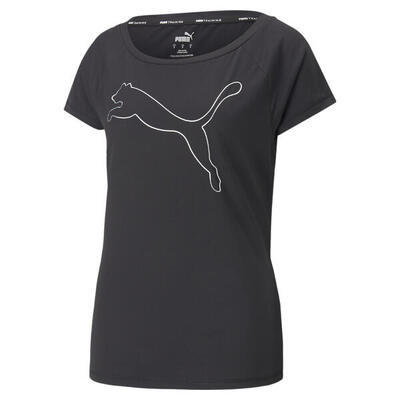 Puma trein favoriete jersey kat tee t-shirt vrouwen