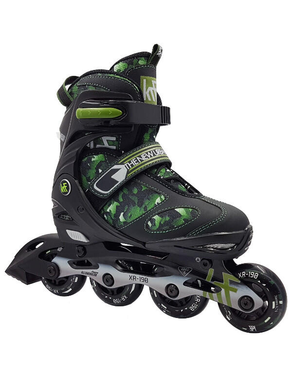 KRF Patin Soft Xr-190 Camuflaje Green M(34/37)