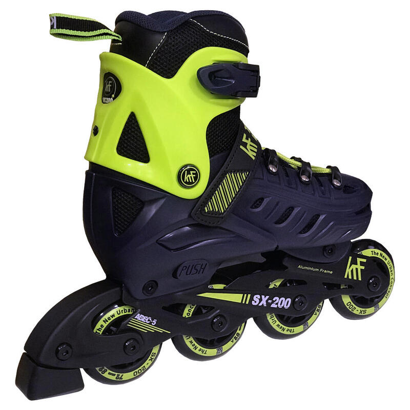 Patin Freeskate Sx-200 Blue/Green M(35/38)