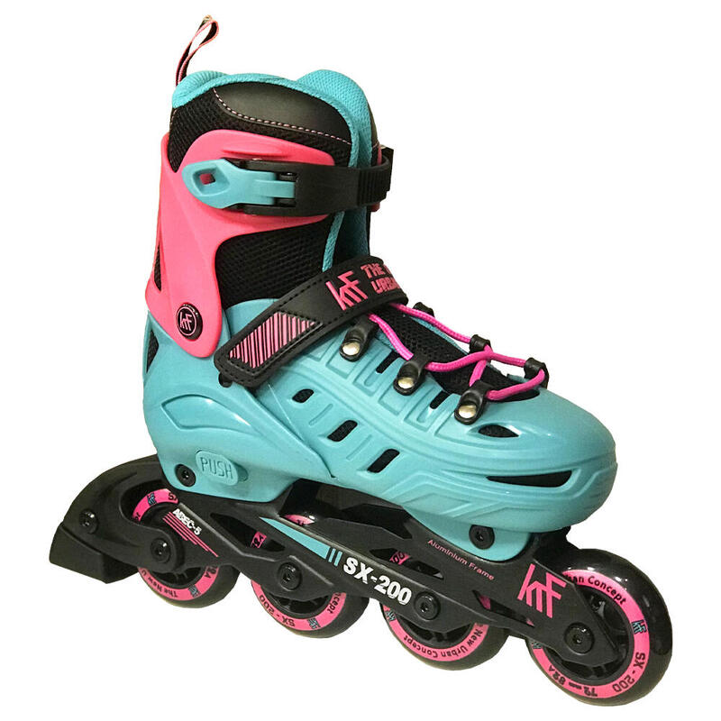 Patin Freeskate Sx-200 Pink/Blue M(35/38)