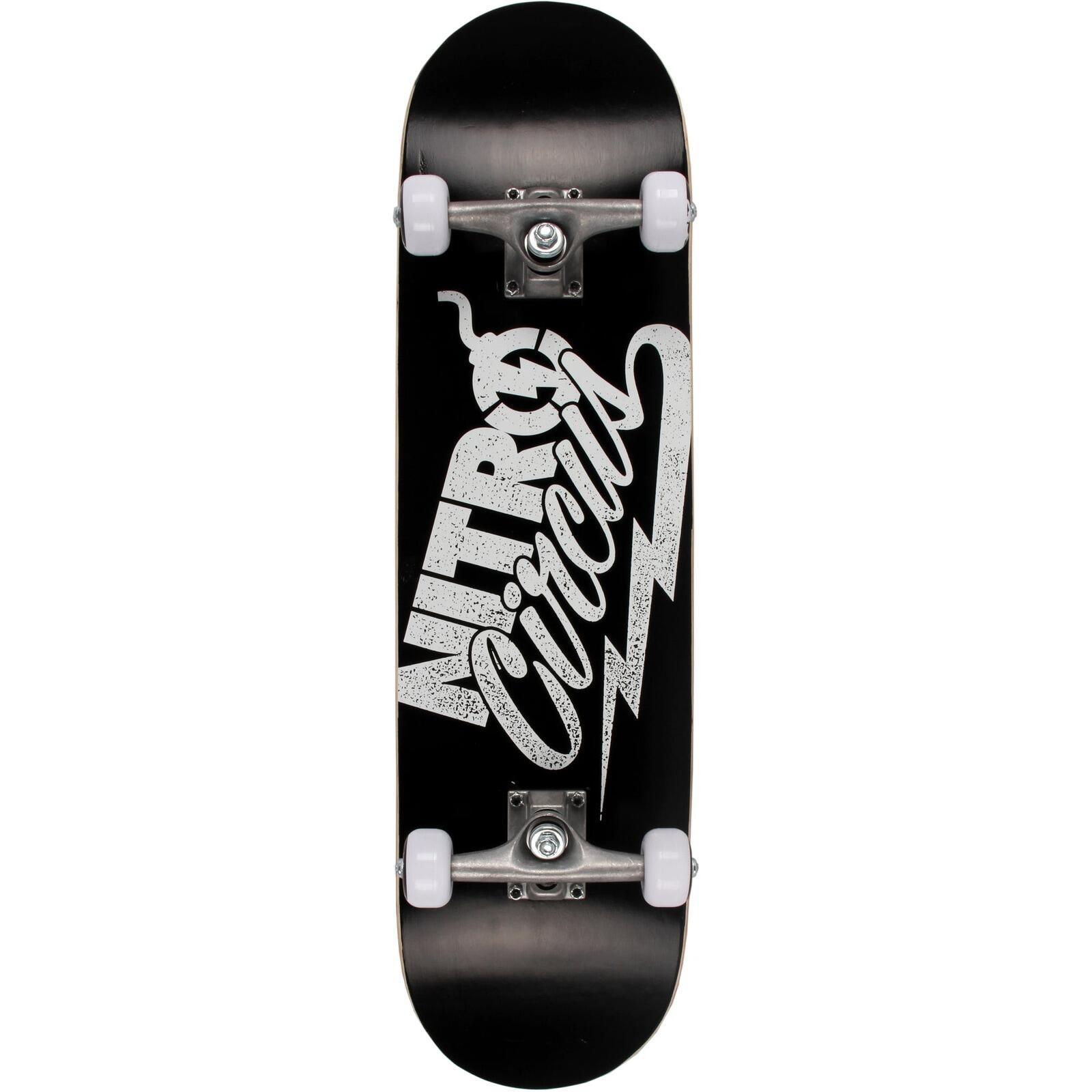 Nitro Circus Skateboard R AMP -  Black Bolt