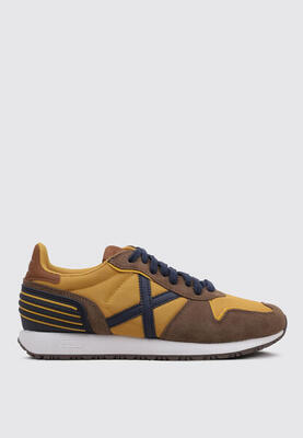 Sneakers Deportivas Hombre Munich MASSANA CLUB Amarillo