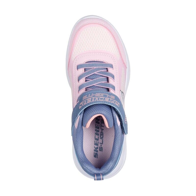 Zapatillas Deportivas Niña Skechers Ombre Deluxe Rosa con luces