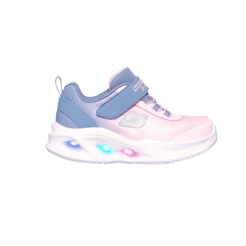 Zapatillas Deportivas Niña Skechers Ombre Deluxe Rosa con luces