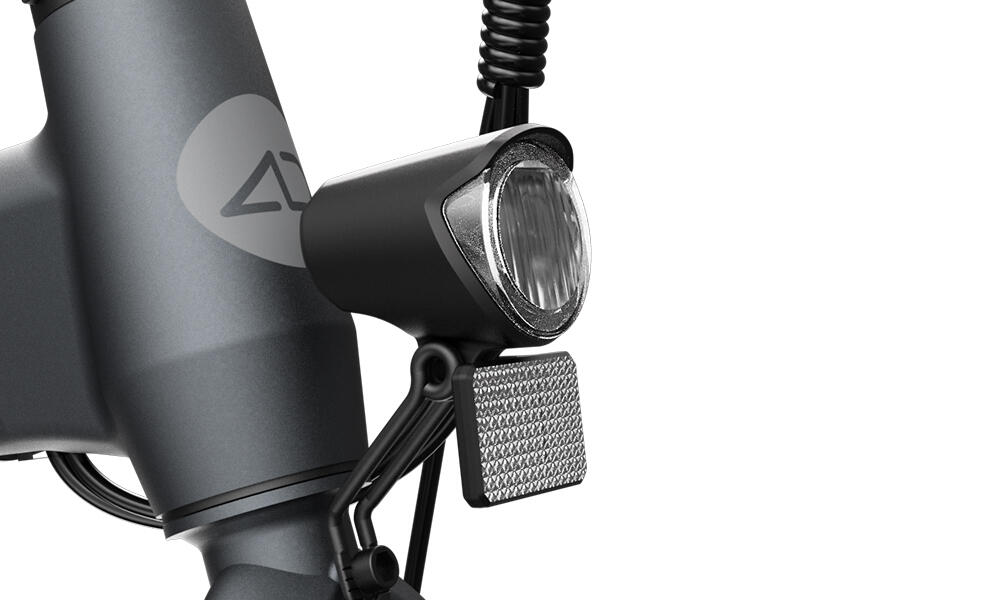 Bici elettrica pieghevole ADO Air20, EBike con trasmissione a cinghia, 17,5 kg 4/7