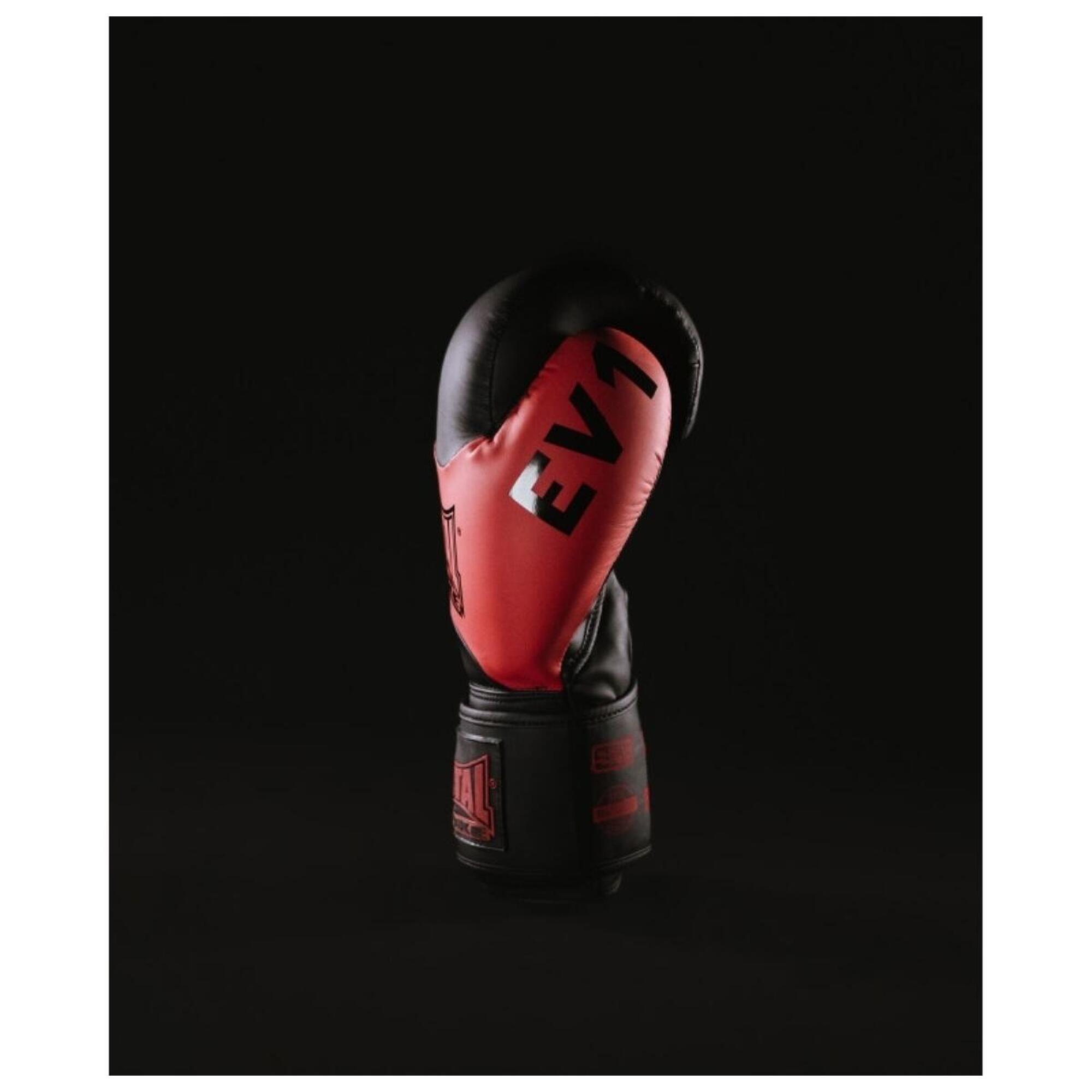 Glove Entr/Comp. Ev1 Black Red 10 Oz