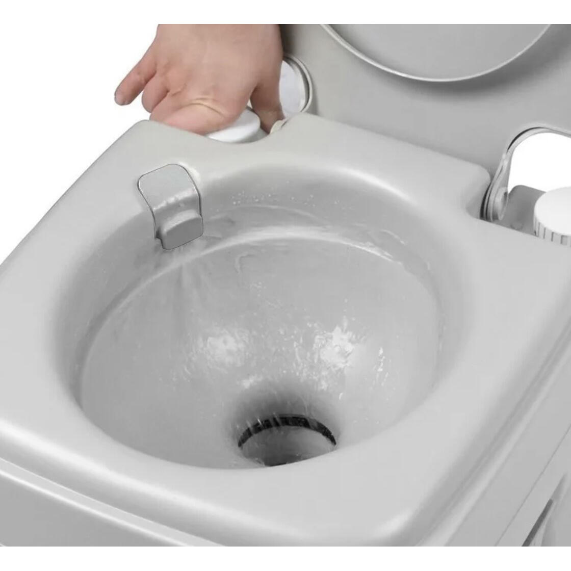 Toaleta Przenośna Turystyczna Mobilne WC Kempingowa na Działkę 20L Modułowa 6/7