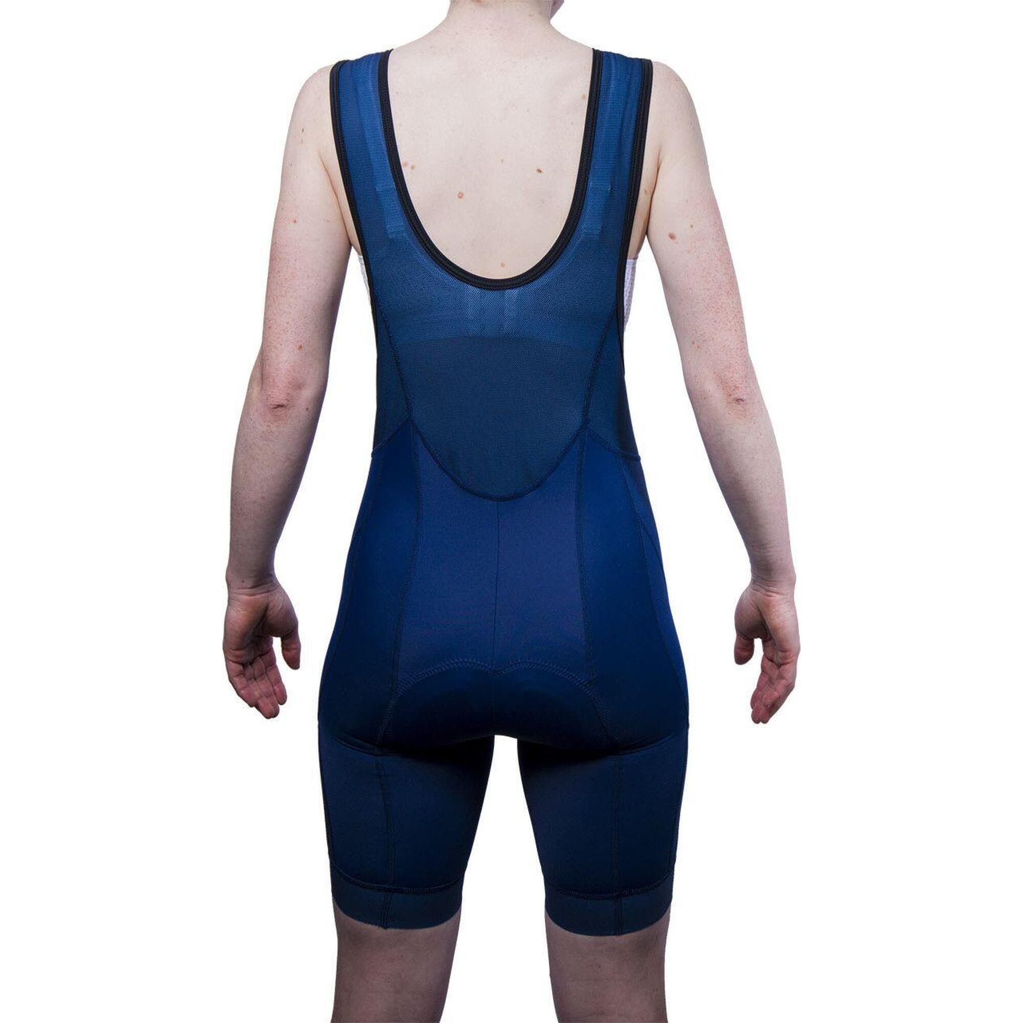 Le Bram Iseran Endurance Women Bib Short - Blauw