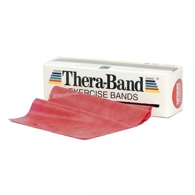 Gummiband Thera-Band rot 1,5 m mittel