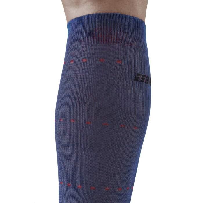 Sosete compresie inalte - infrared recovery socks tall W - blue