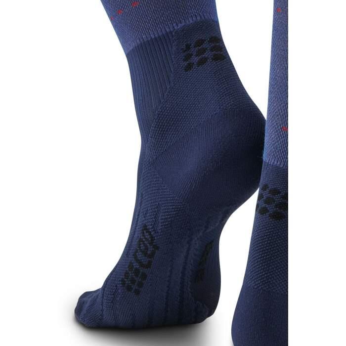 Sosete compresie inalte - infrared recovery socks tall W - blue