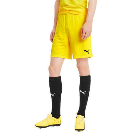 Shorts Puma Teamfinal 21 Knit Shorts, Jaune, Hommes