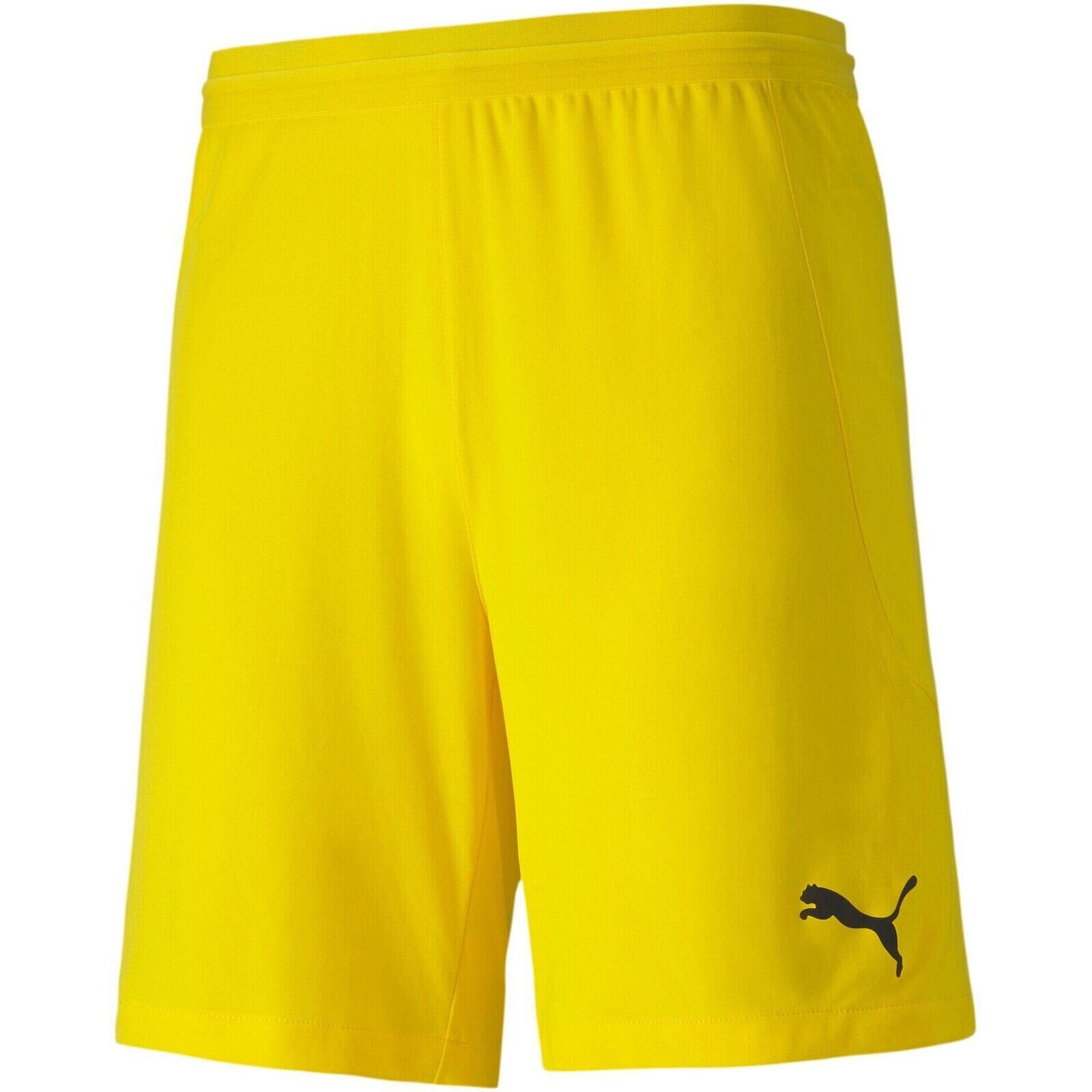 Pantaloncini Puma Teamfinal 21 Knit Shorts, Giallo, Uomini 4/5