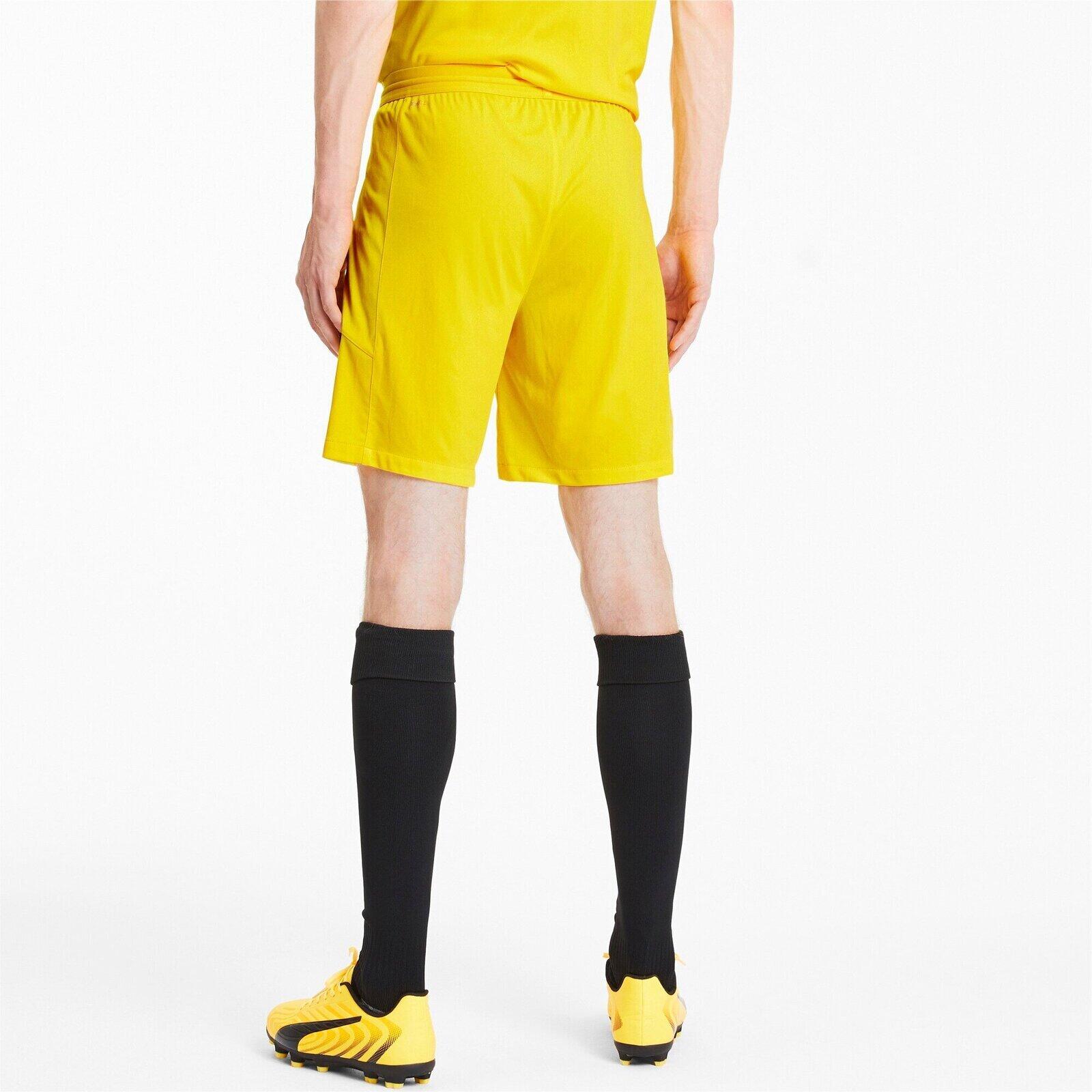 Pantaloncini Puma Teamfinal 21 Knit Shorts, Giallo, Uomini 2/5