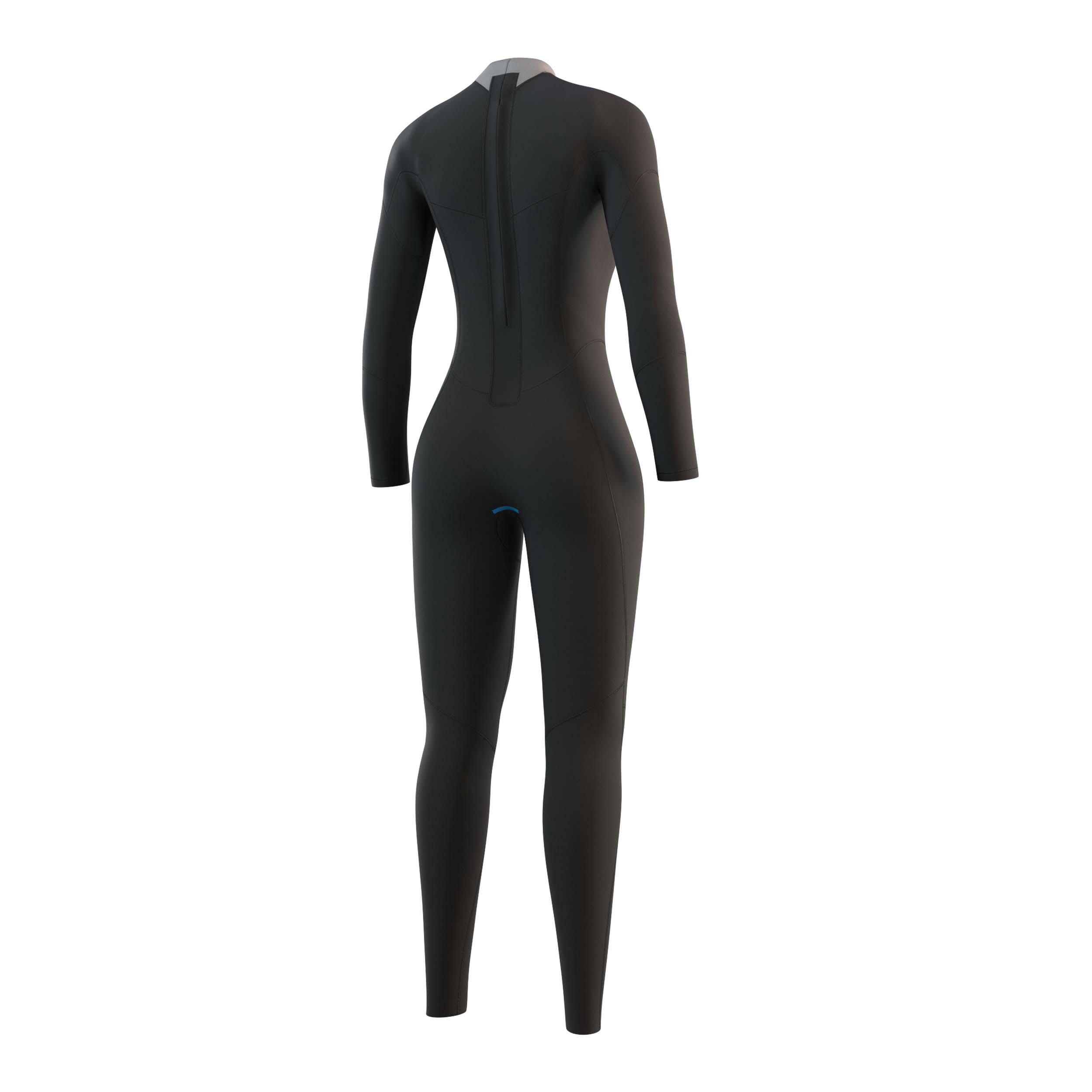 Mystic Neoprenanzug Brand Fullsuit Bzip Flatlock Women 3/2 Damen Langarm 449-Nig 5/5