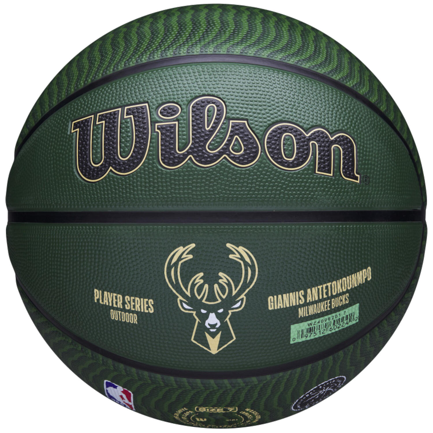 Ballon de basket NBA Player Icon Giannis Antetokounmpo Outdoor Ball 3/4