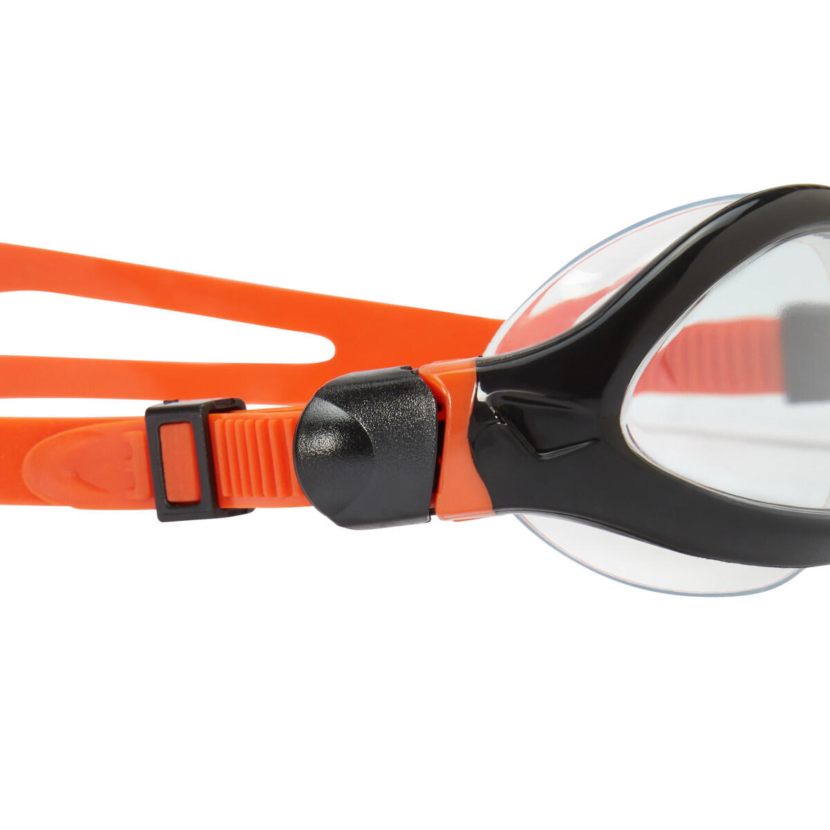 Zoggs Tiger LSR+ Skibrille - Schwarz/Orange/Rauchglas 4/6