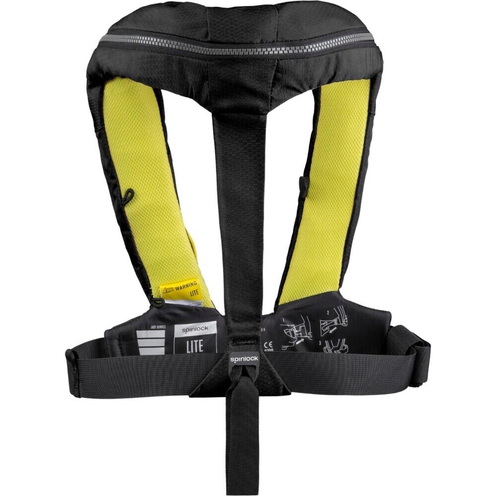 Deckvest Lite automatisch reddingsvest 170N, zwart 3/5
