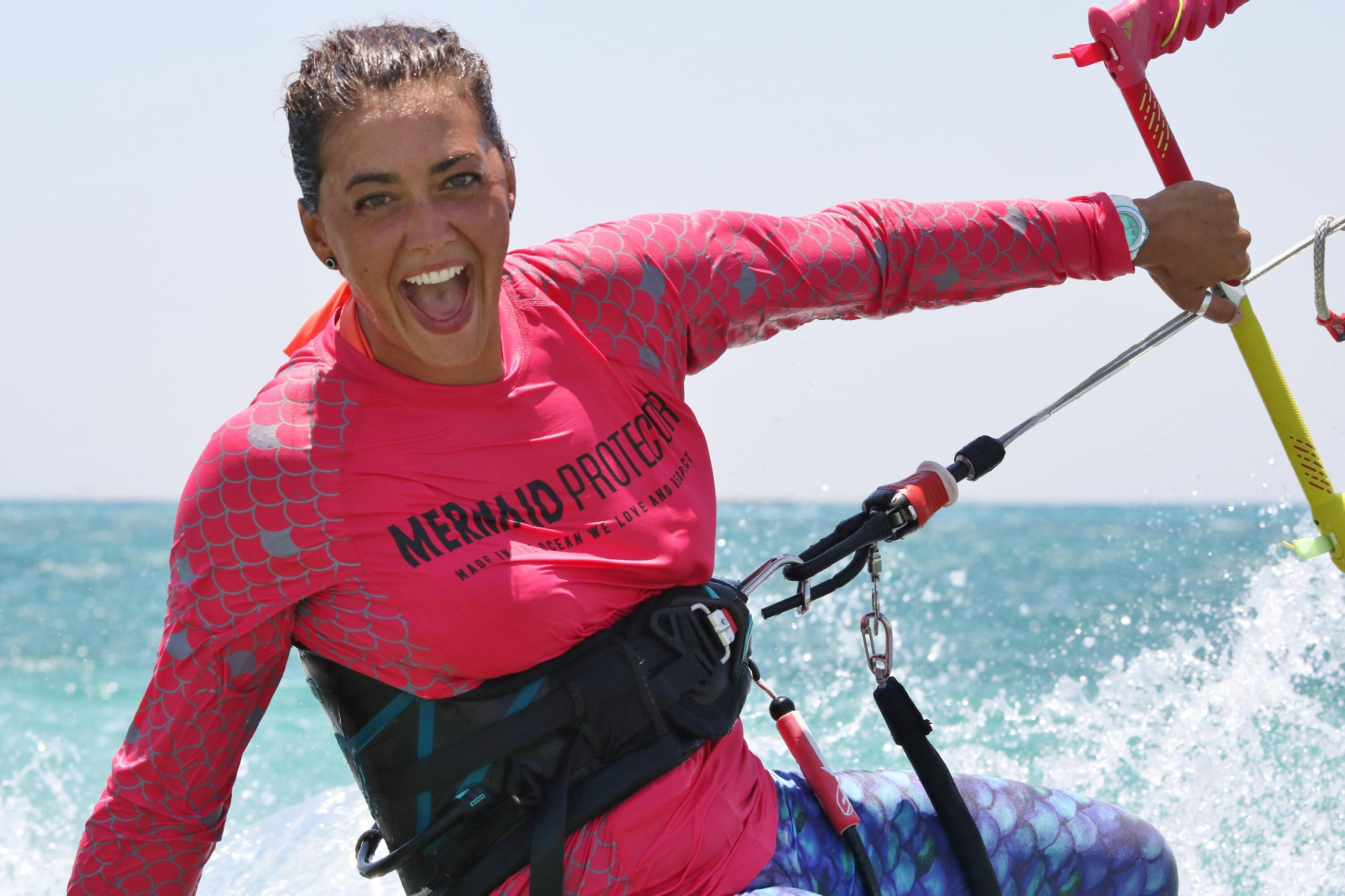 Mermaid Protector Rashguard "Roze Dame" 5/6