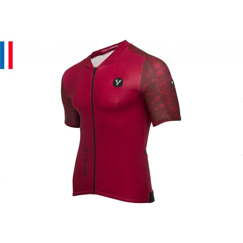 Maglia Aero manica corta Bordeaux Lezeram Loze