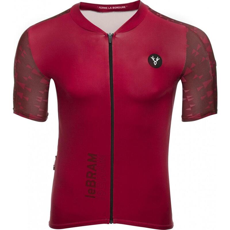 Maglia Aero manica corta Bordeaux Lezeram Loze