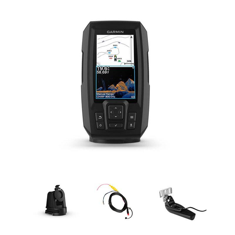 Sonda de pesca Garmin Striker Vivid 4cv con Transductor GT20-TM