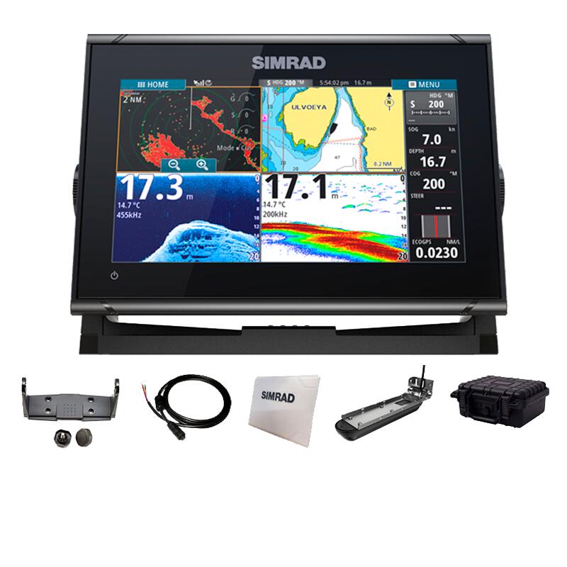 Sonda de pesca Simrad GO9 XSE con Transductor Active Imaging 3 in 1