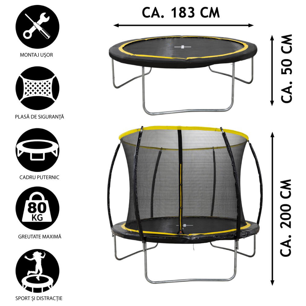 Trampoline MEDTR6290/002} 3/6