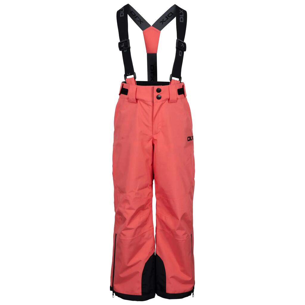 Kids Ski Trousers Stretch Waterproof Zipped Pockets Adjustable Braces - Benito
