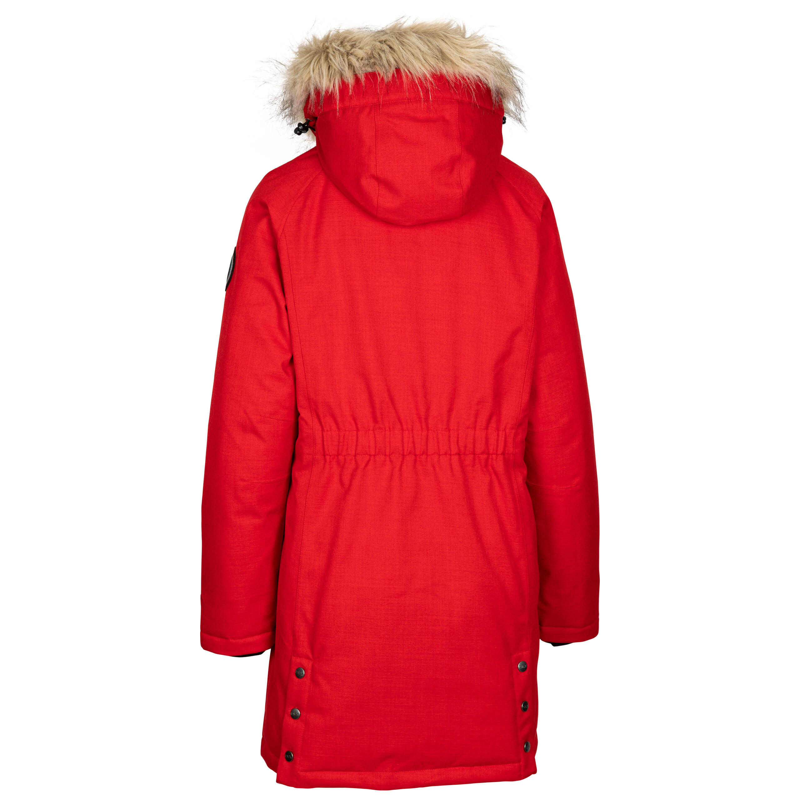 Dlx Dana- Dames Dlx donsjack rood gemêleerd 2/3