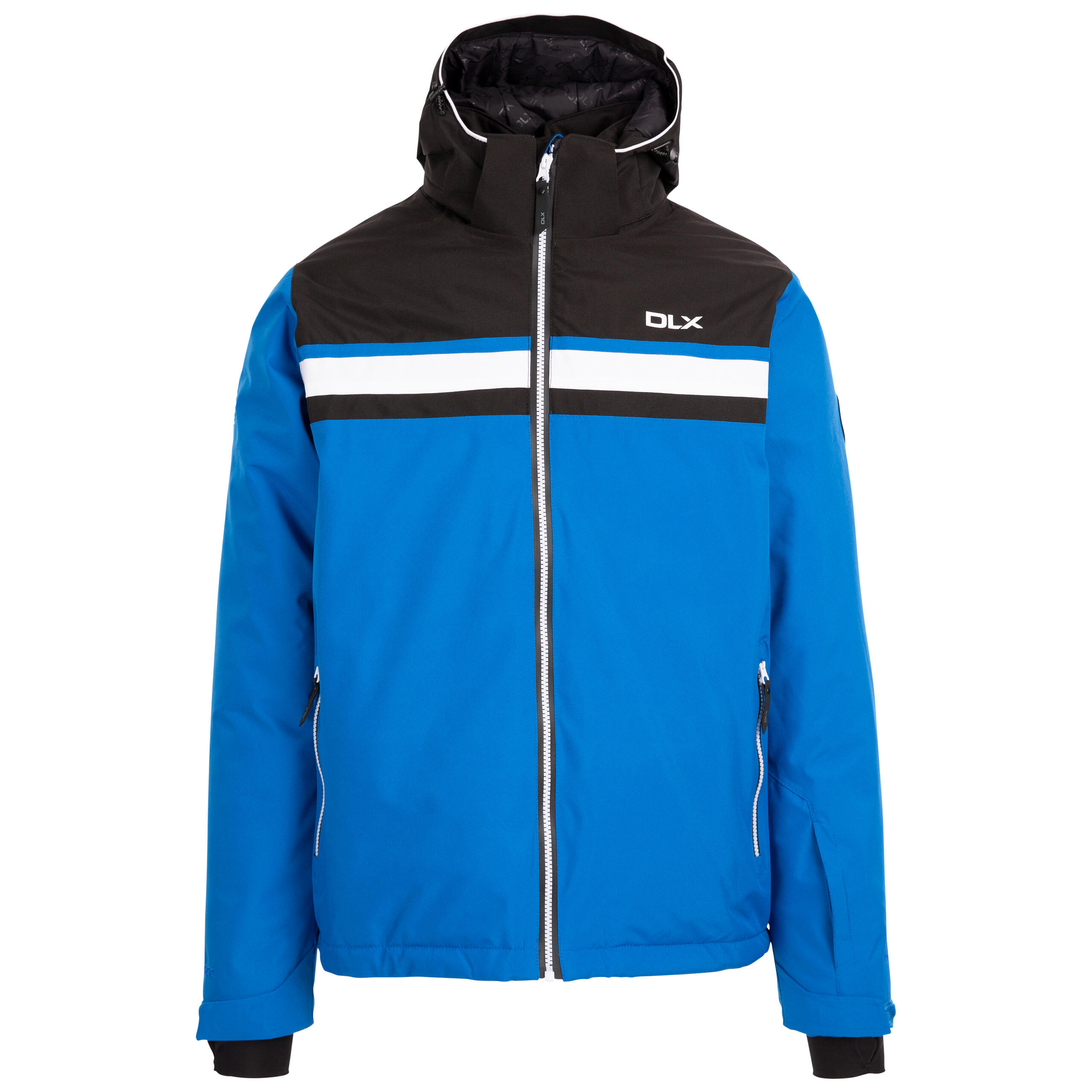 DLX Mens Ski Jacket Down Filled Zip Hood Vaughn